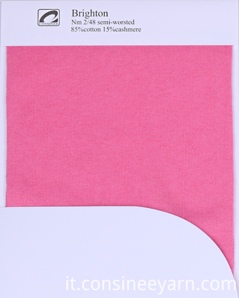 Filato di cashmere di cotone per maglieria Cotton Cashmere Yarn for Knitting